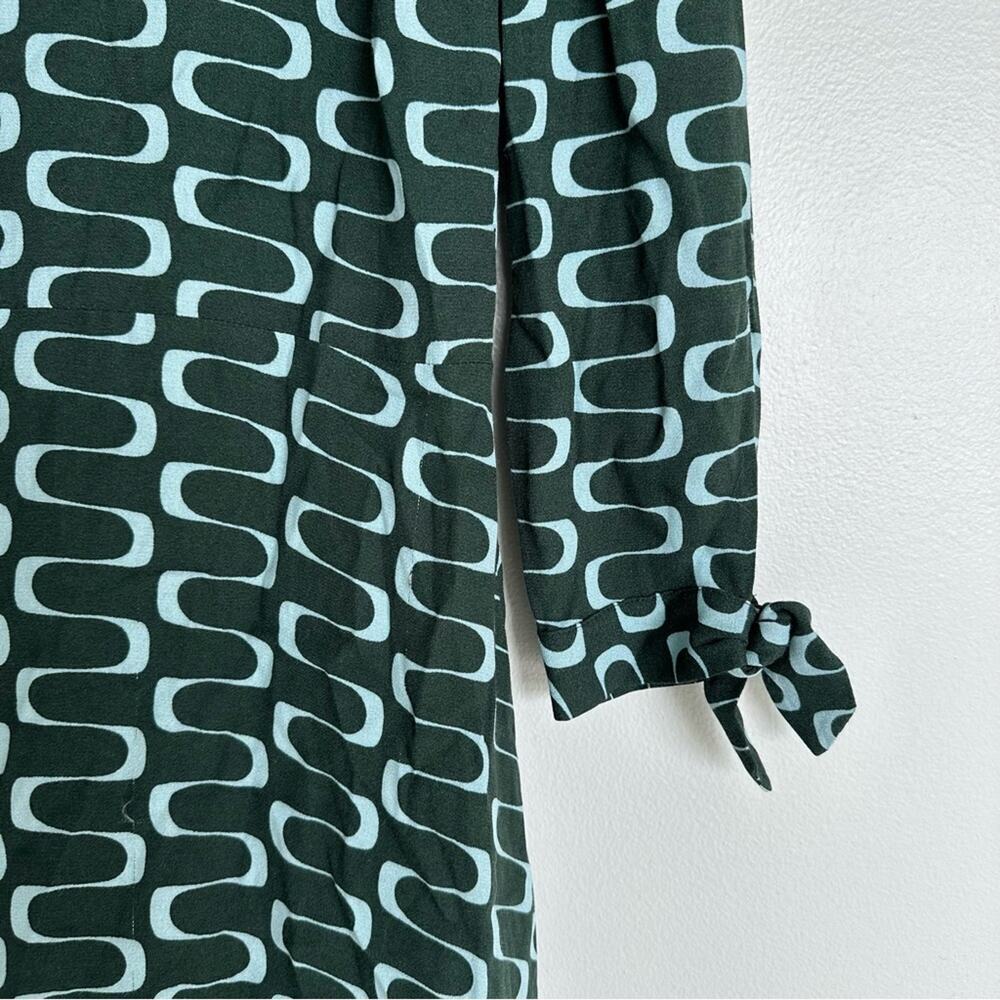 Reformation Port Green Retro Dress - Picture 3 of 9